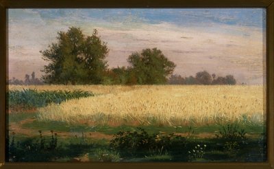 Landscape with a Wheat Field by Paolo Ferretti